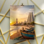 Temple Coast Sunset Poster - Image 3