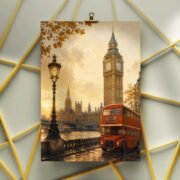 London Autumn Twilight Poster - Image 3
